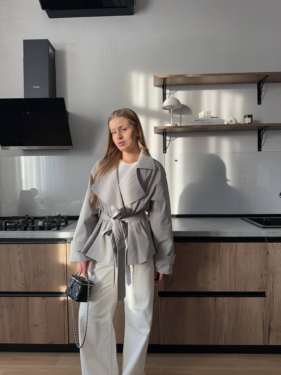 Płaszcz krótki one size